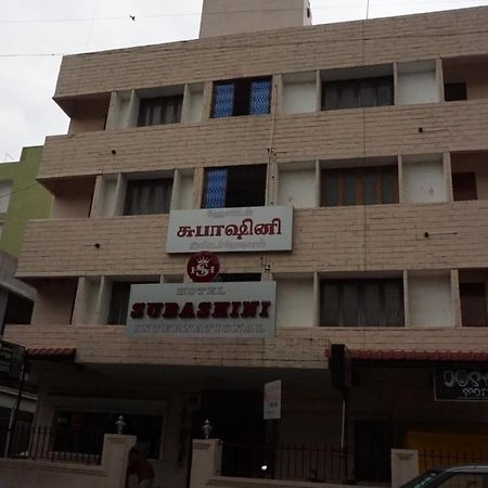 Hotel Subashini International Chennai Bagian luar foto