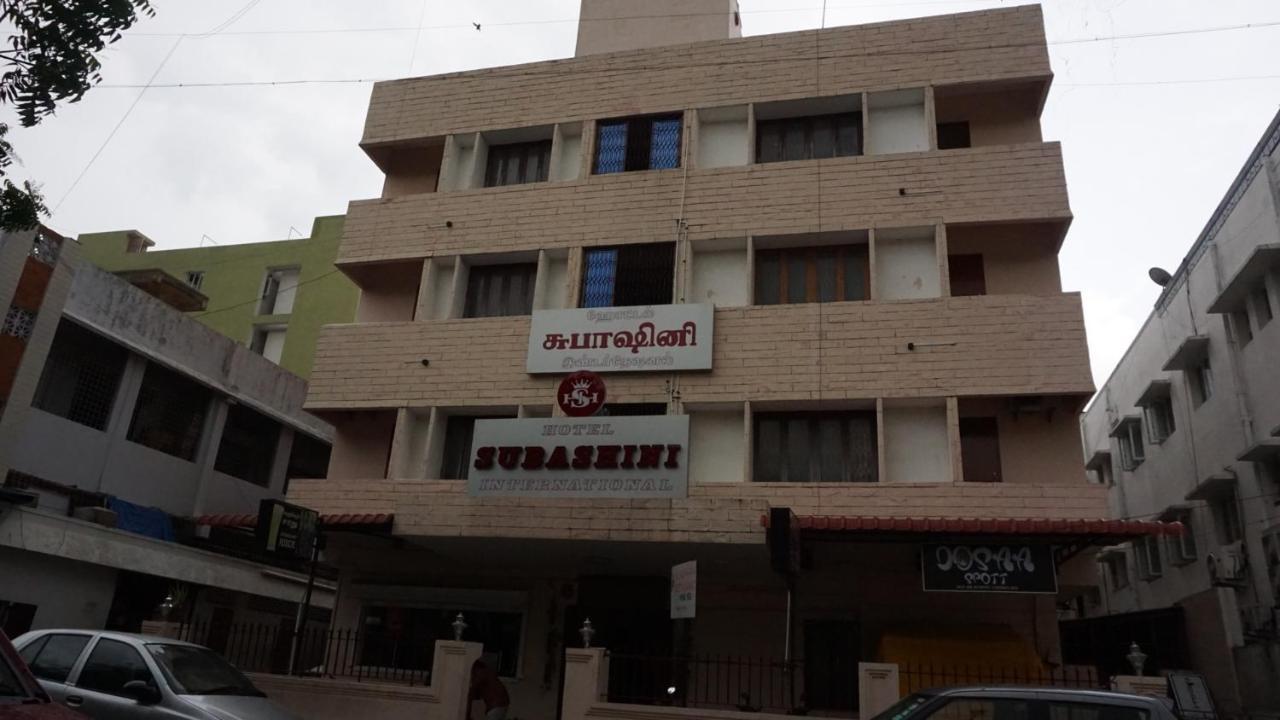 Hotel Subashini International Chennai Bagian luar foto